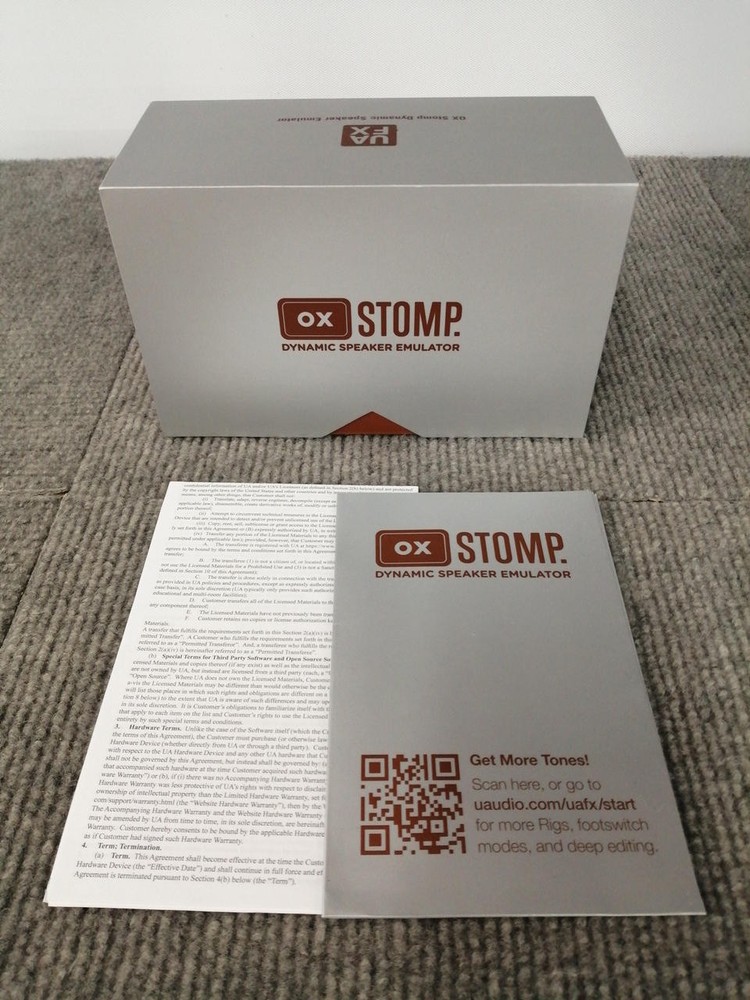 UNIVERSAL AUDIO / UAFX OX STOMP DYNAMIC SPEAKER (260425)