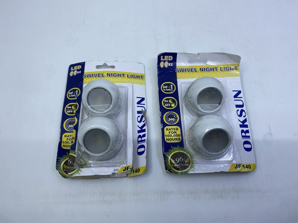 Orksun LED Swivel Night Light 4-Pack