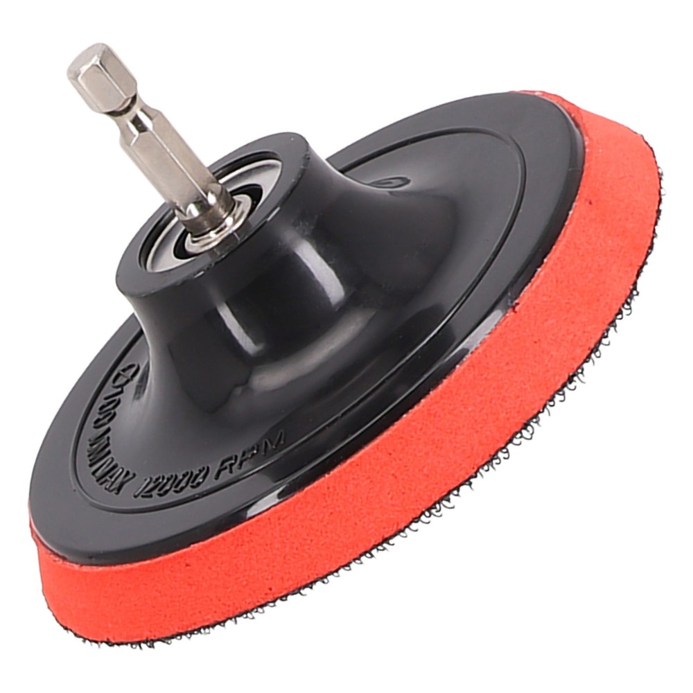 Buffing Pad For Sanding Discs Buffing Pad Polyurethane Backing Pad Drill Adapter