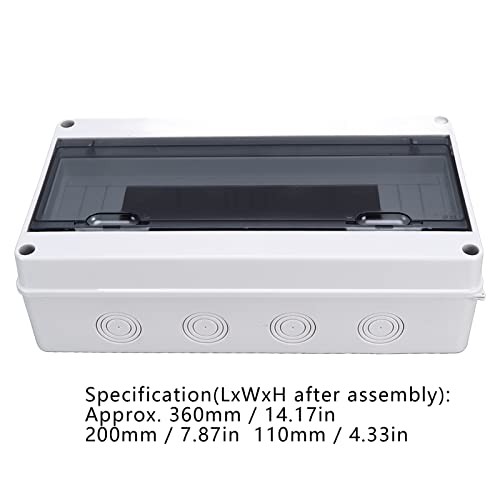 Distribution Protection Box IP65 Waterproof Distribution Protection Box 18 Way