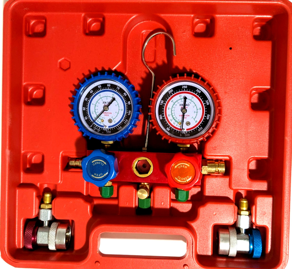 Cal Hawk Tools CZFCGA Manifold Gauge Set