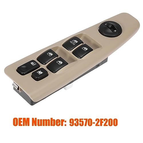 Front Left Power Auto Window Switch Driver Compatible with 2004 93570-2F200