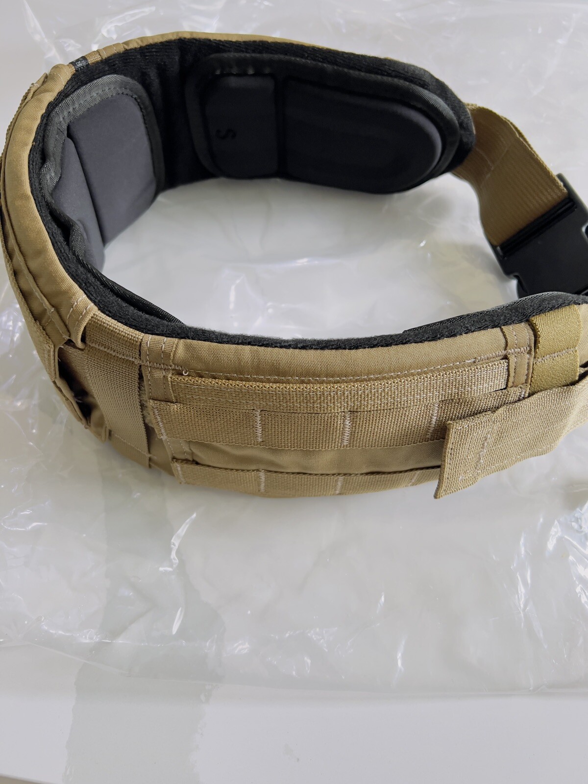 Crye Precision AVS Low Profile Coyote Molle Battle Belt Small BLC-B010-22-SM0