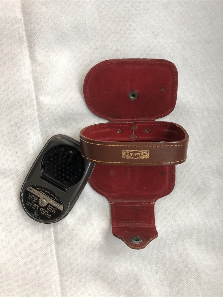 Weston Master II Universal exposure meter model No 735 w/leather case