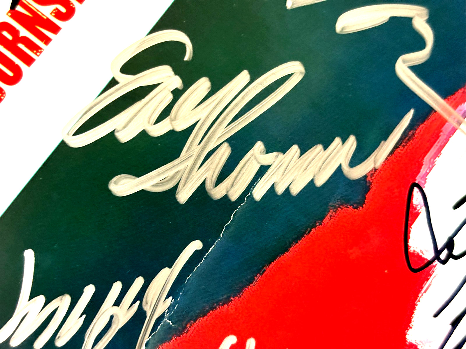 Blues Cruise Poster AUTOGRAPHED Blues Musicians TAJ MAHAL,Majic Dick + 22X28"