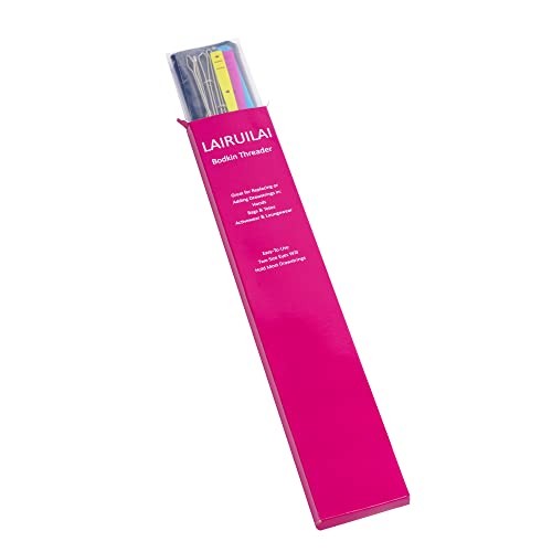 10 Pieces Bodkin Threader Drawstring Threader Set, Including 2 Flexible