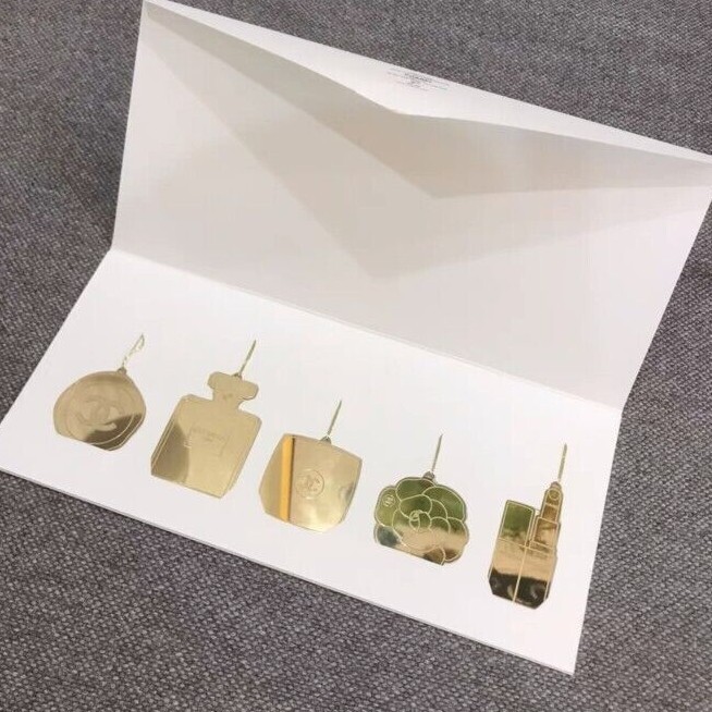 Chanel Camellia Metal Bookmark - Various Choices