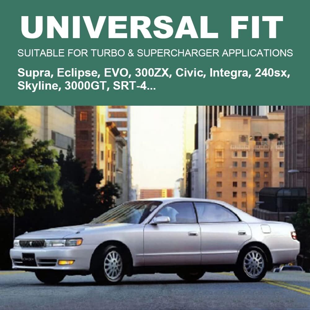 Durable Car Vacuum Tubing/Push Lock Fitting 1/8" NPT to 1/4" Tubing Wastegate US