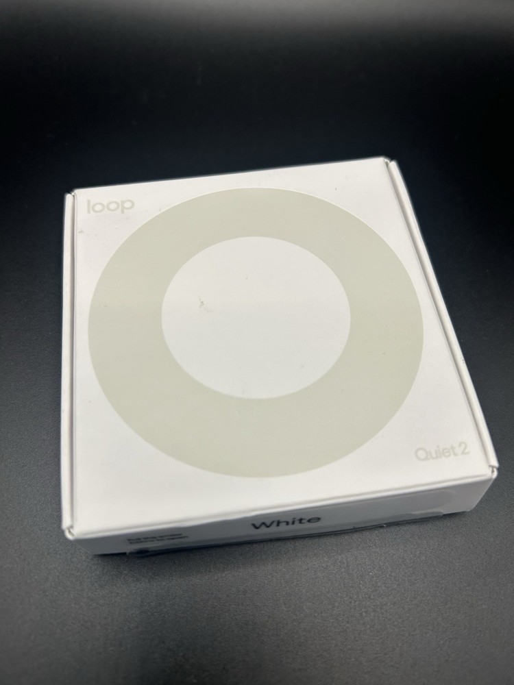 Loop -Quiet 2 - White - Ear Plugs - Everyday Noise Relief