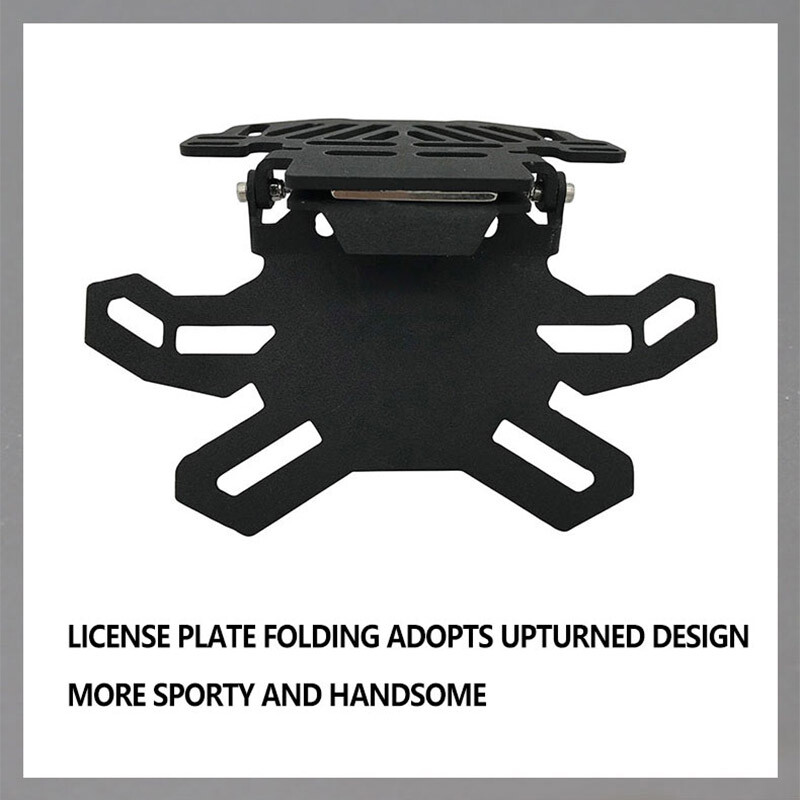 Foldable License Plate Holder For Yamaha YZF R1 R1S R1M R3 R6 R15 R25 R125 R7