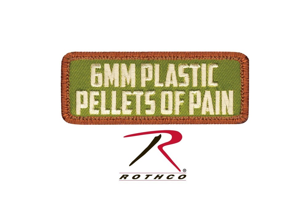 Military Combat Morale Patches With Hook Back