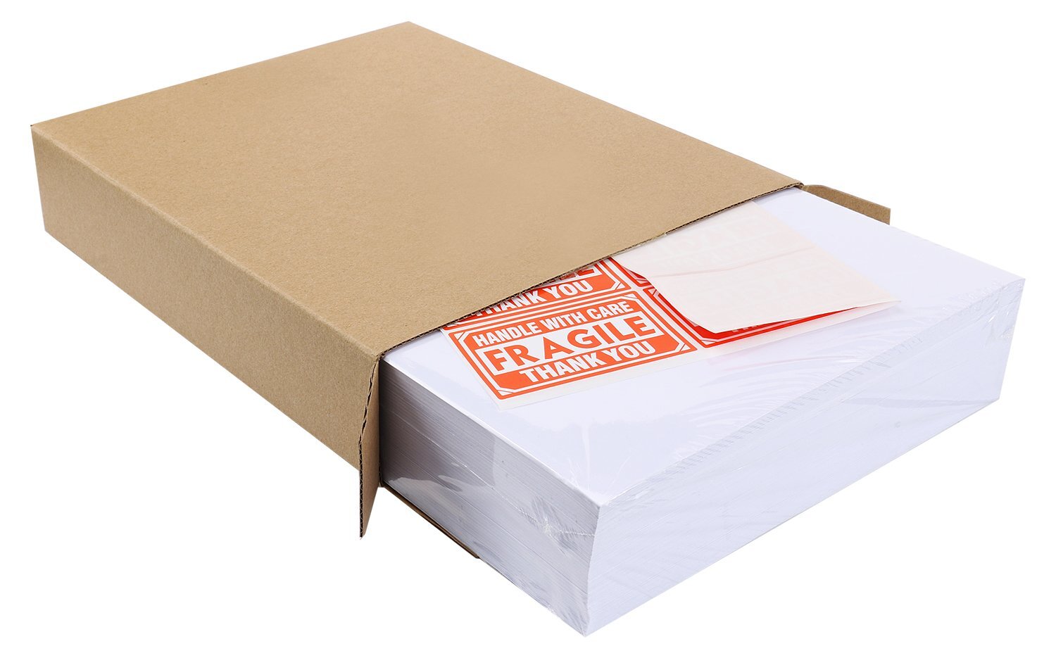 200-20000 8.5x5.5 Shipping Labels Round Corner Half Sheet Self Adhesive Labels