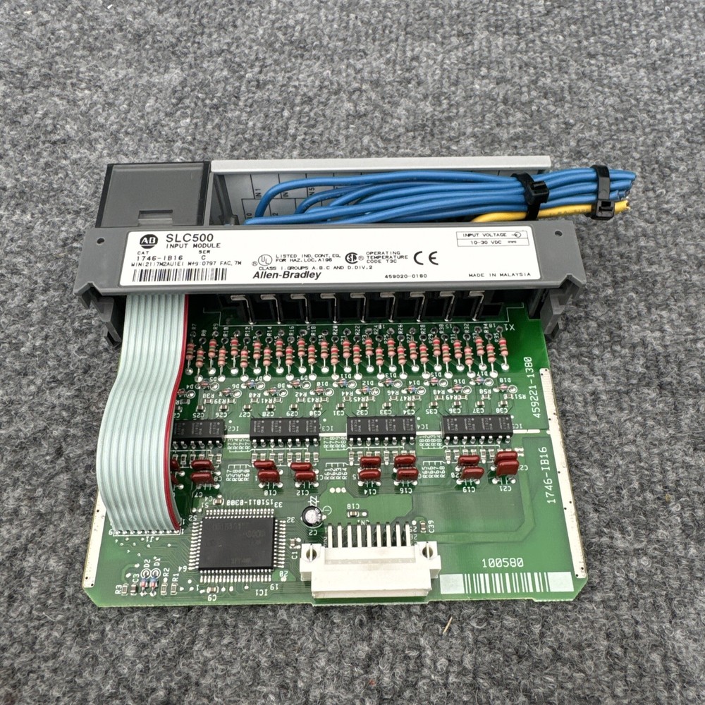 Allen Bradley 1746-IB16 Ser C Input Module Used