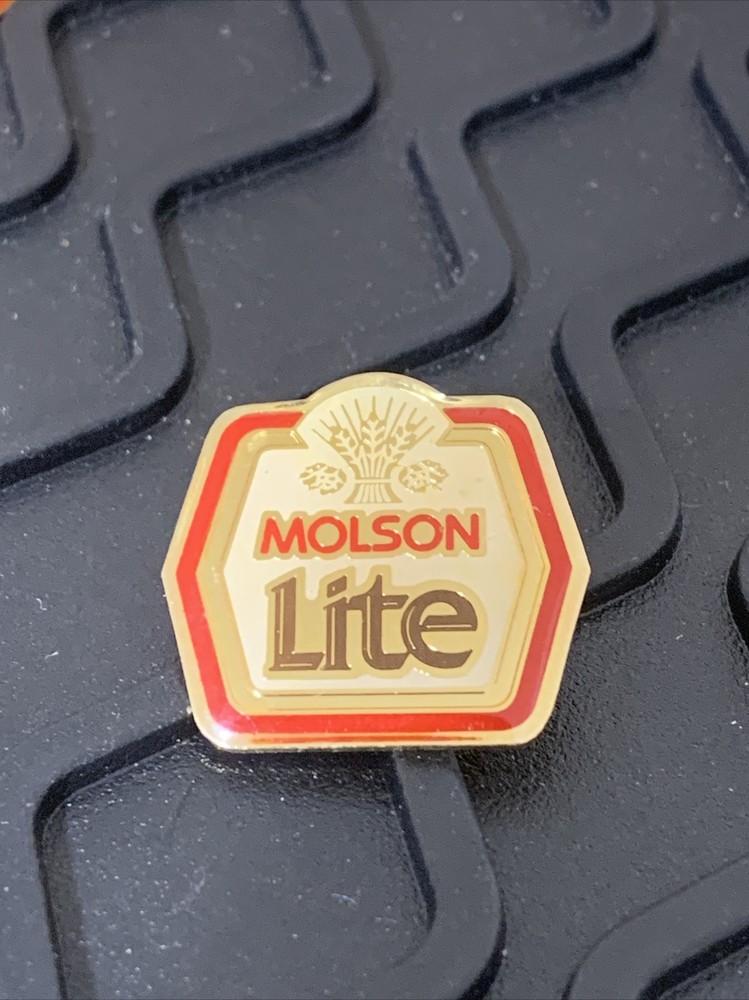 Molson Lite Wheat Beer Lapel Hat Enamel 1” Pin