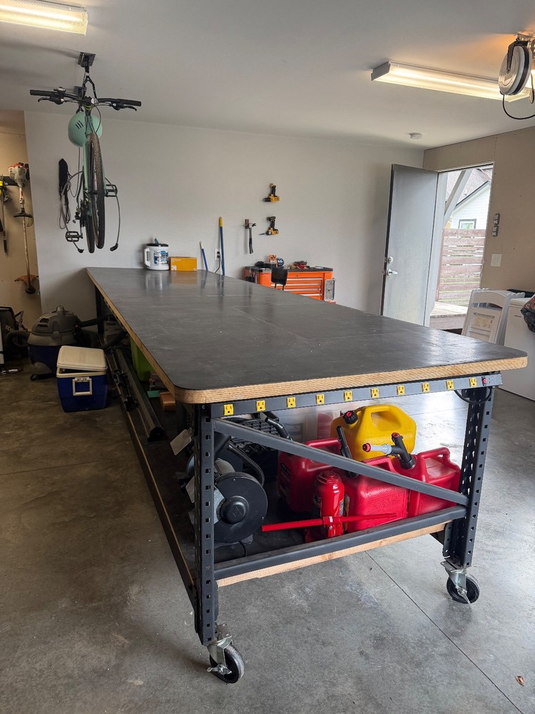 Large Workbench Table Heavy Duty - Custom