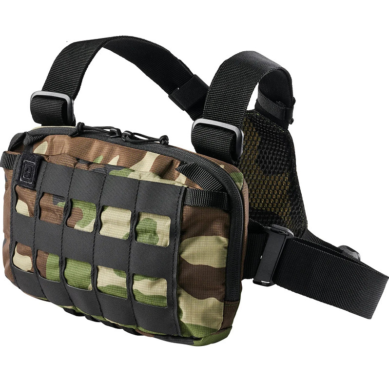 5.11 Tactical Woodland Camo Skyweight Survival Chest Pack - Style # 56769WL-WS