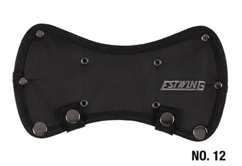 Estwing EBDBA Black Eagle Double Bit Axe, Shock Reduction Grip, Black Nylon Shea
