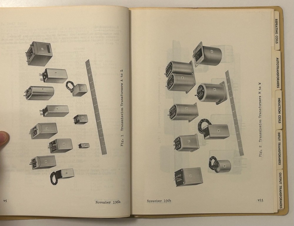 Bell Telephone Laboratories Transmission Transformers Engineering Reference 1964
