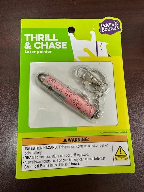 Leaps & Bounds Pink Flower Print Laser Pointer