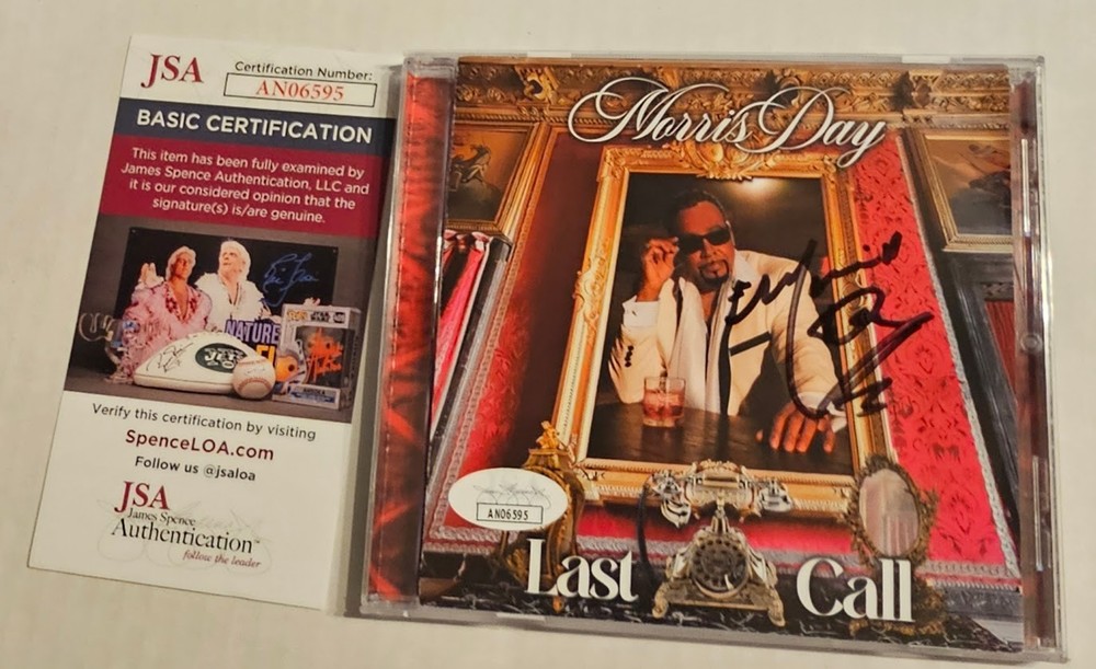 Morris Day  signed autographed Last Call CD  JSA COA