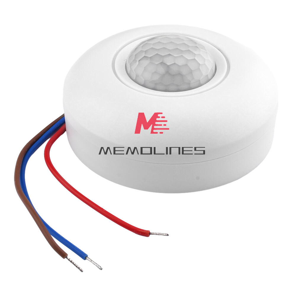 AC85-265V Infrared PIR Motion Induction Sensor Switch For LED Ceiling Light