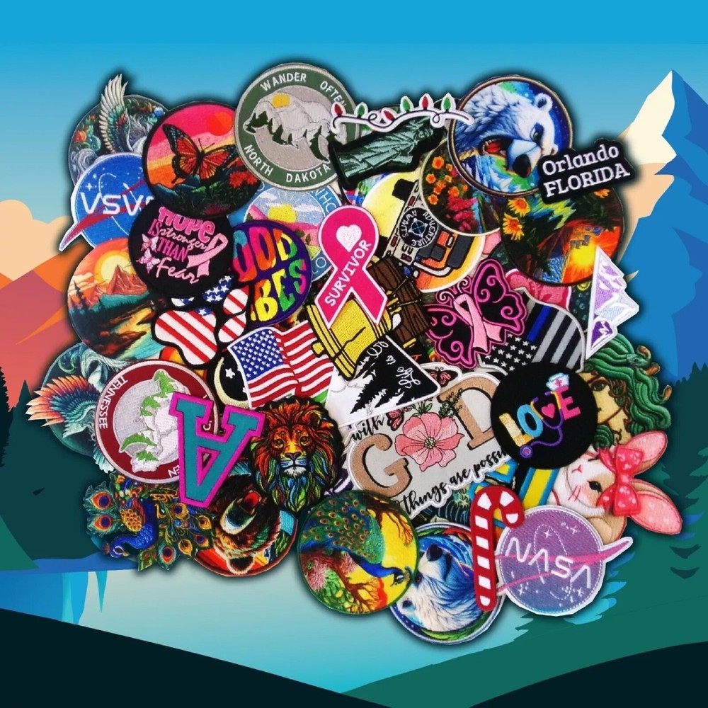 Custom Embroidered Personalized - Your Own Design Logo Image Patch 3 inch