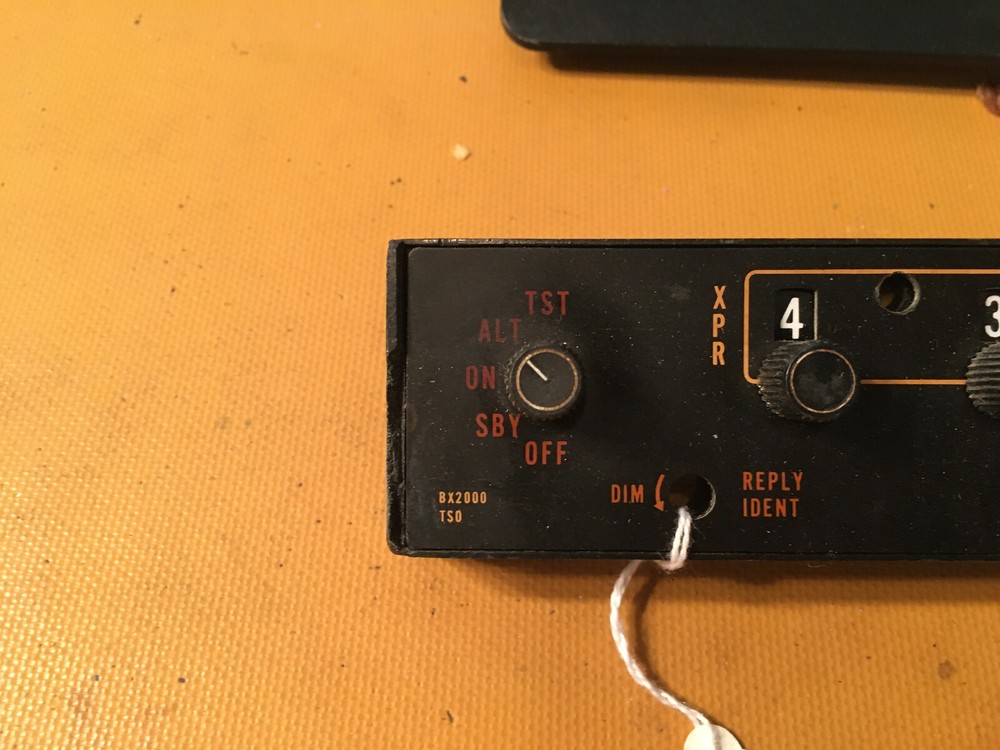 Bendix TR-2061A Faceplate