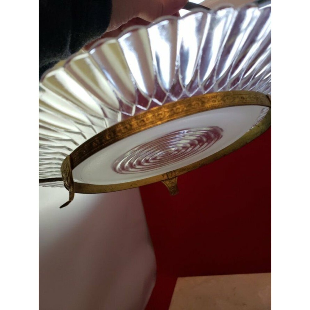 Vintage Serving Plate / Dish With Carrying Handle / Server Plate
