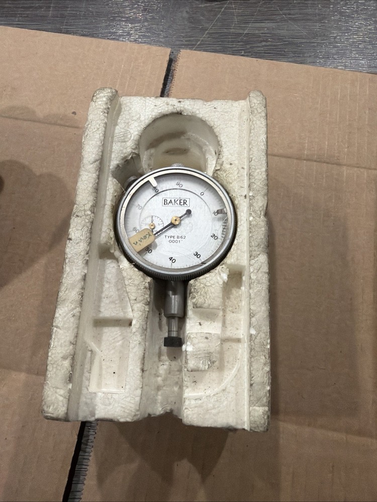 Baker Dial Indicator  Model B62  .0001