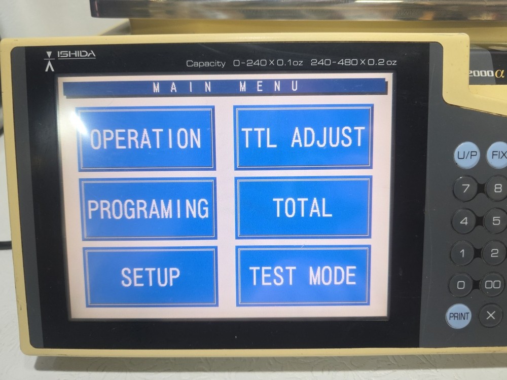 ishida scale SR-2000a