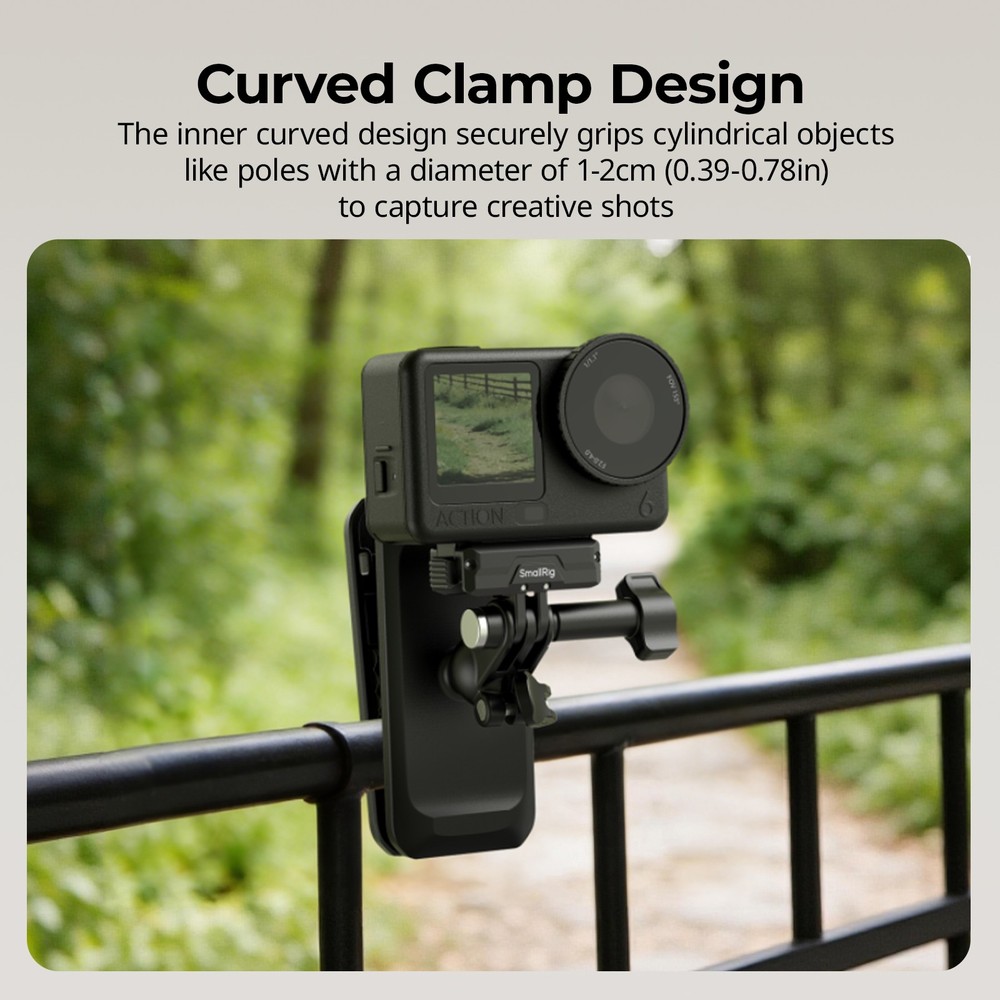 SmallRig Backpack Strap Clip Mount for Action Cameras