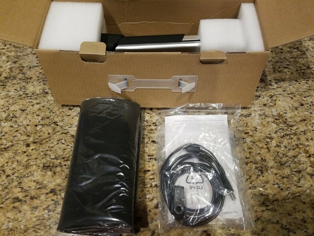 Document Camera Scanner Visual Presenter w/ Mat, LED Light, Microphone Portable