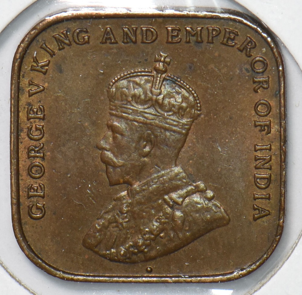 Straits Settlements 1920 Cent 291056 combine shipping