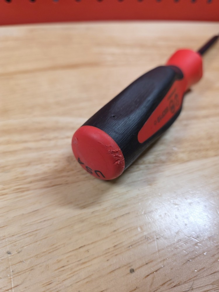 Snap-on Tools SGCP1B 10" RED Soft Grip Cotter Pin Pick Puller