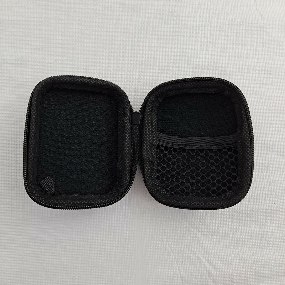 Earphone Case Portable Storage Memory SD Card Camera rectangle Black