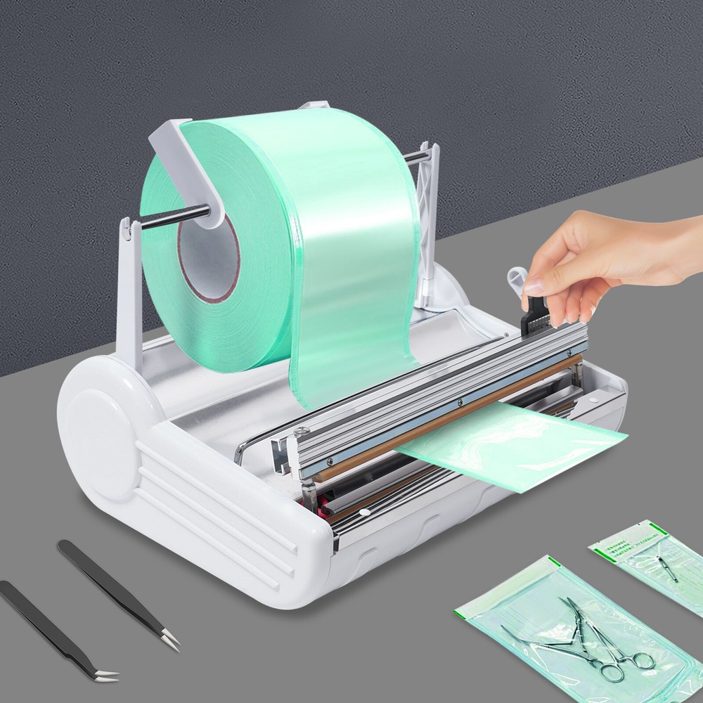 Dental & Lab Automatic Sealing Machine Max. Width 25cm Plastic Bag Sealer 500W