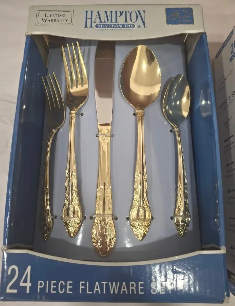Hampton 24 Piece Flatware Set