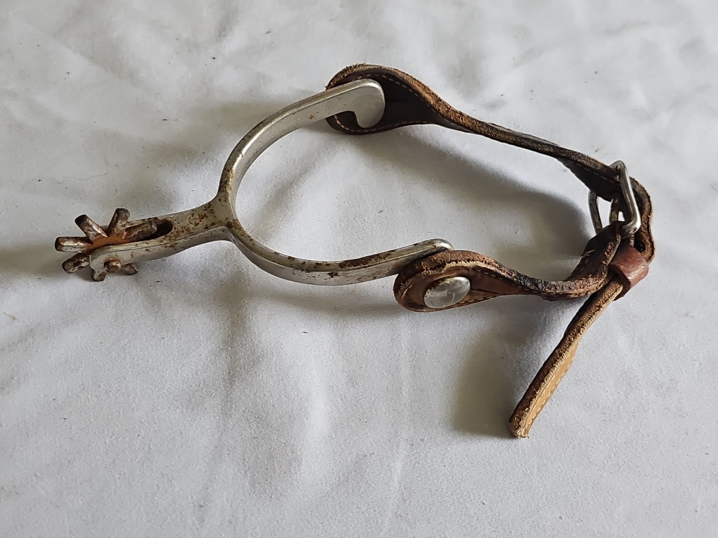 Vintage North & Judd 8 Point Cowboy Rodeo Riding Spurs