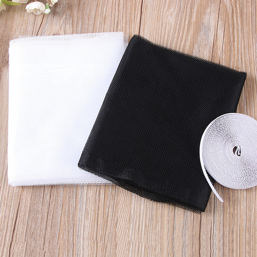 Window Mesh Screen 4 x 5 FT Screen Roll Screen Replacement for Window Door X5O1
