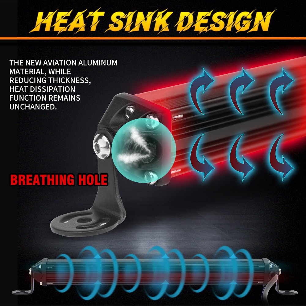 For Toyota Tacoma 2016-2023 Slim 780W 32" LED Light Bar Bumper Mounting Kit