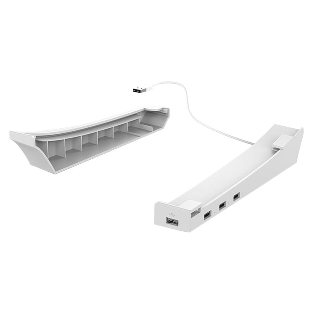 Wall Mount Holder Game Host Storage Bracket 4 USB Port For PS5 Console Version