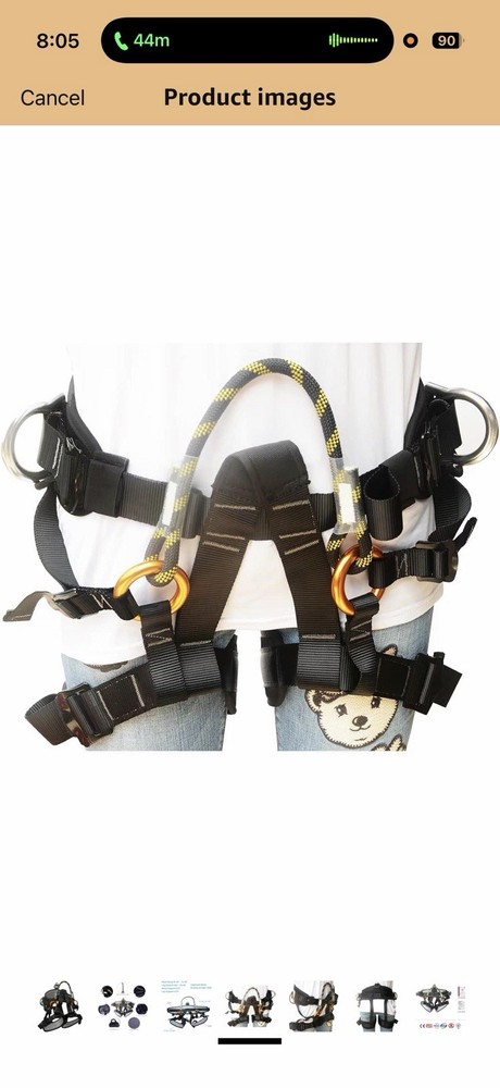 HEEJO Climbing, Tree Climbing Harness