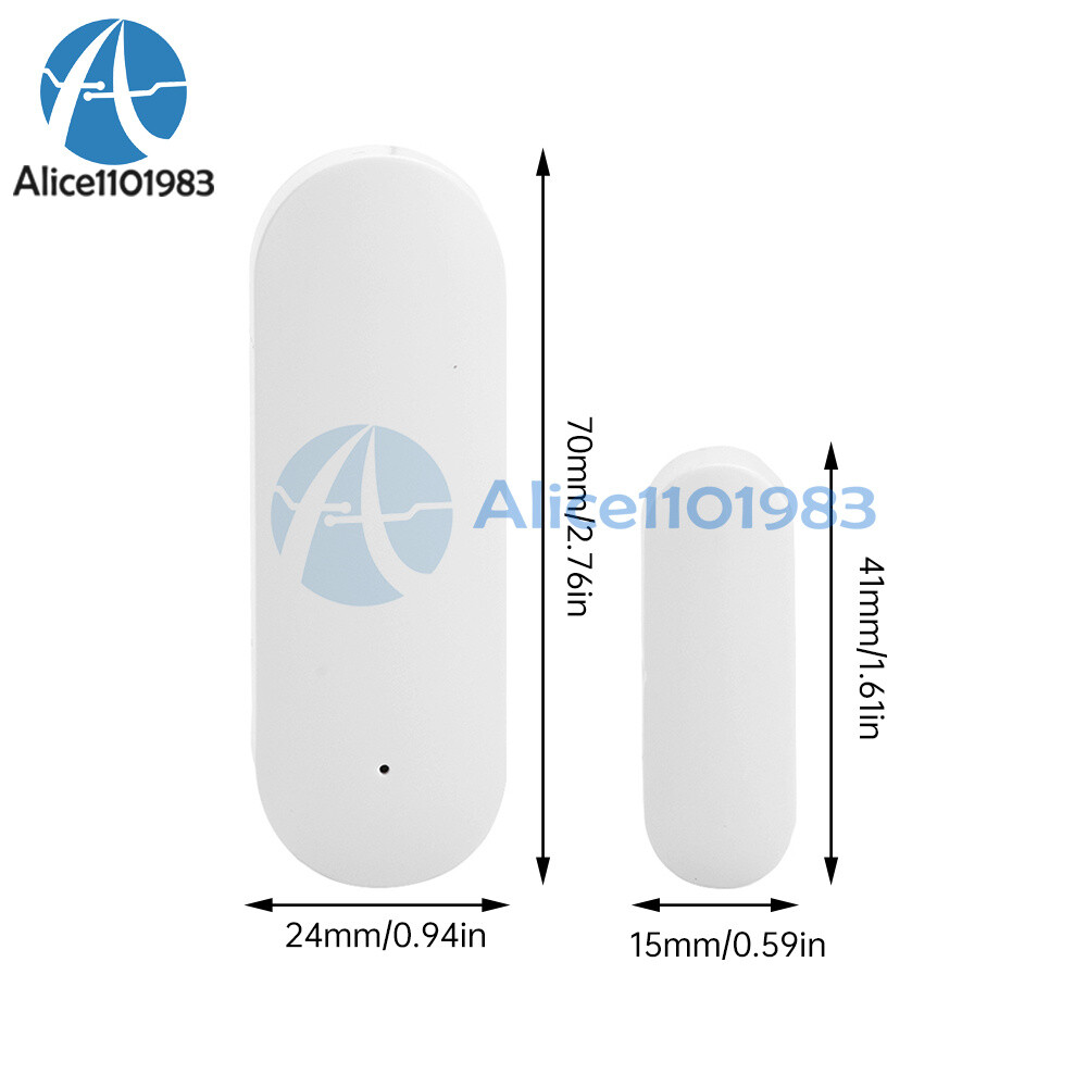 eWeLink/Tuya Smart WIFI Door Window Sensor Open Close Detector App Notification