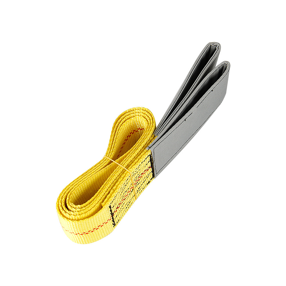 Heavy Duty 6' x 2" Nylon Lifting Slings Eye Flat Loop Rigging Towing Strap US