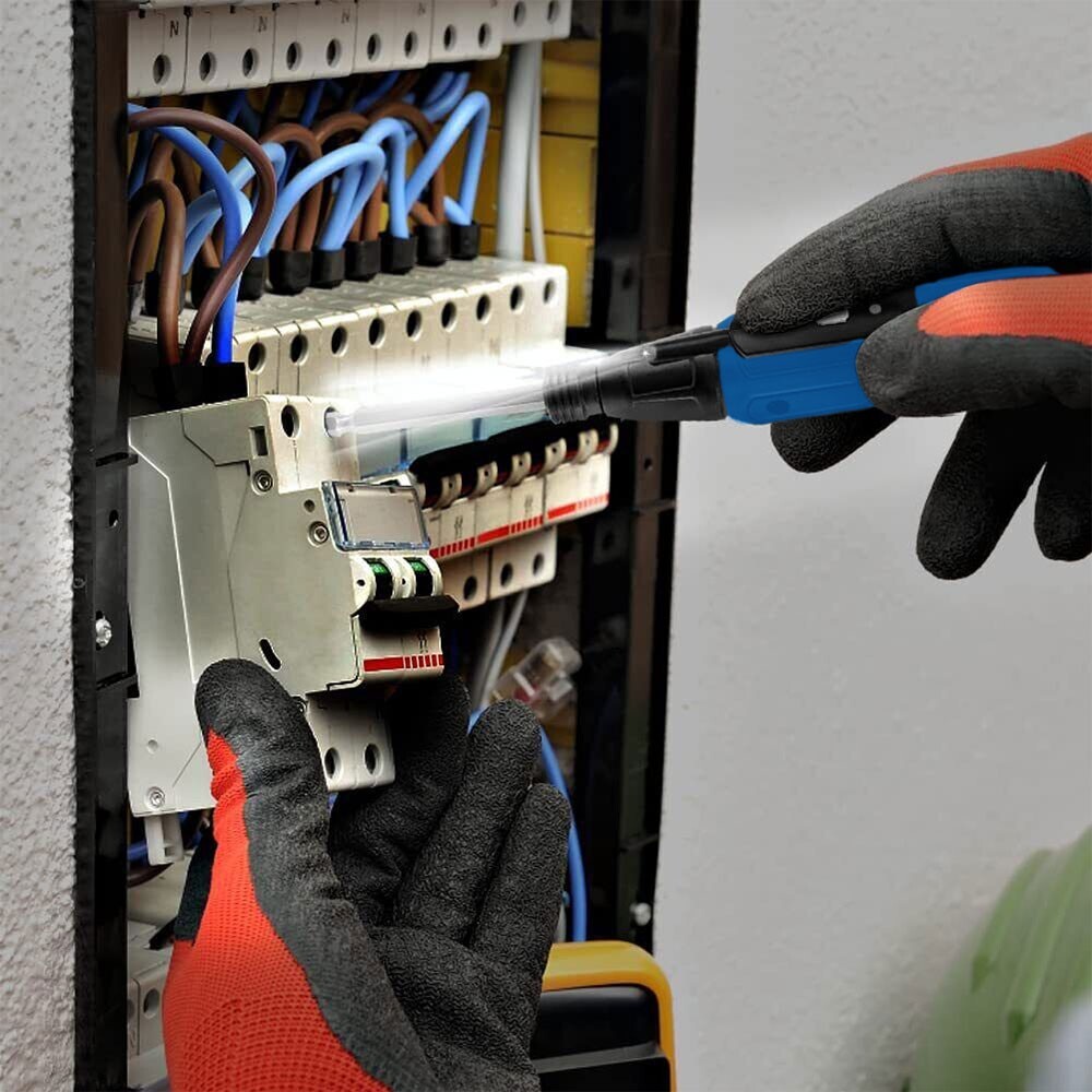 Rechargeable Cordless Electric Screwdriver Set LEDLight Mini Power Tool + BitsUK