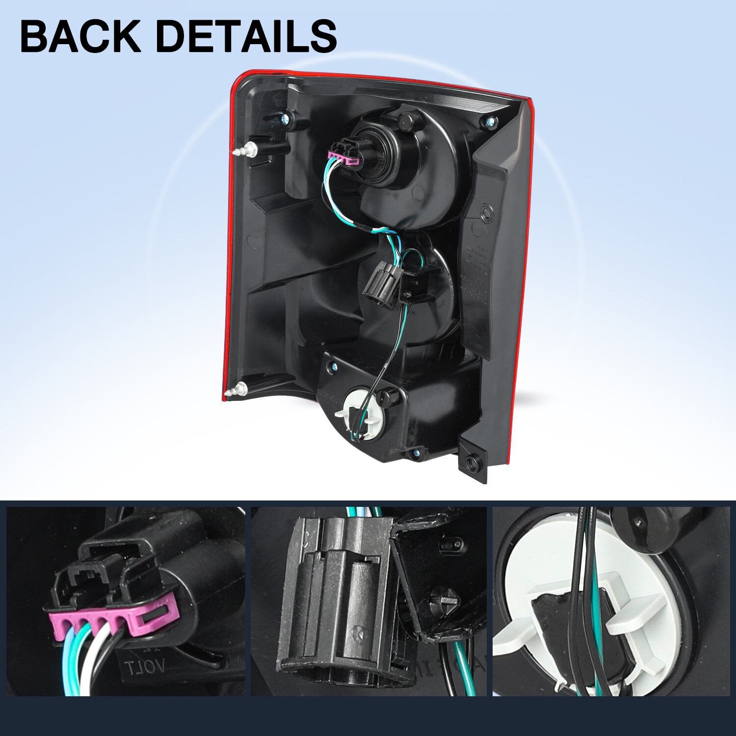 For 2011-2020 Dodge Grand Caravan LED Tail Light Brake Lamp Right Passenger Side