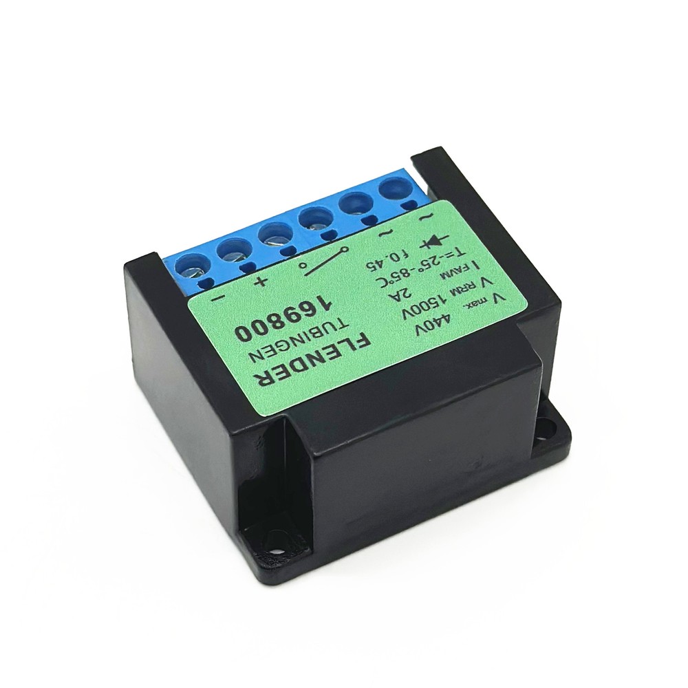 Replace FLENDER 169800 brake rectifier module VMAX 440V VRRM 1500V 2A