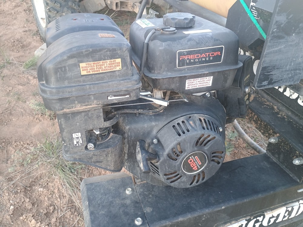 rugged split 37 ton wood splitter used still runs