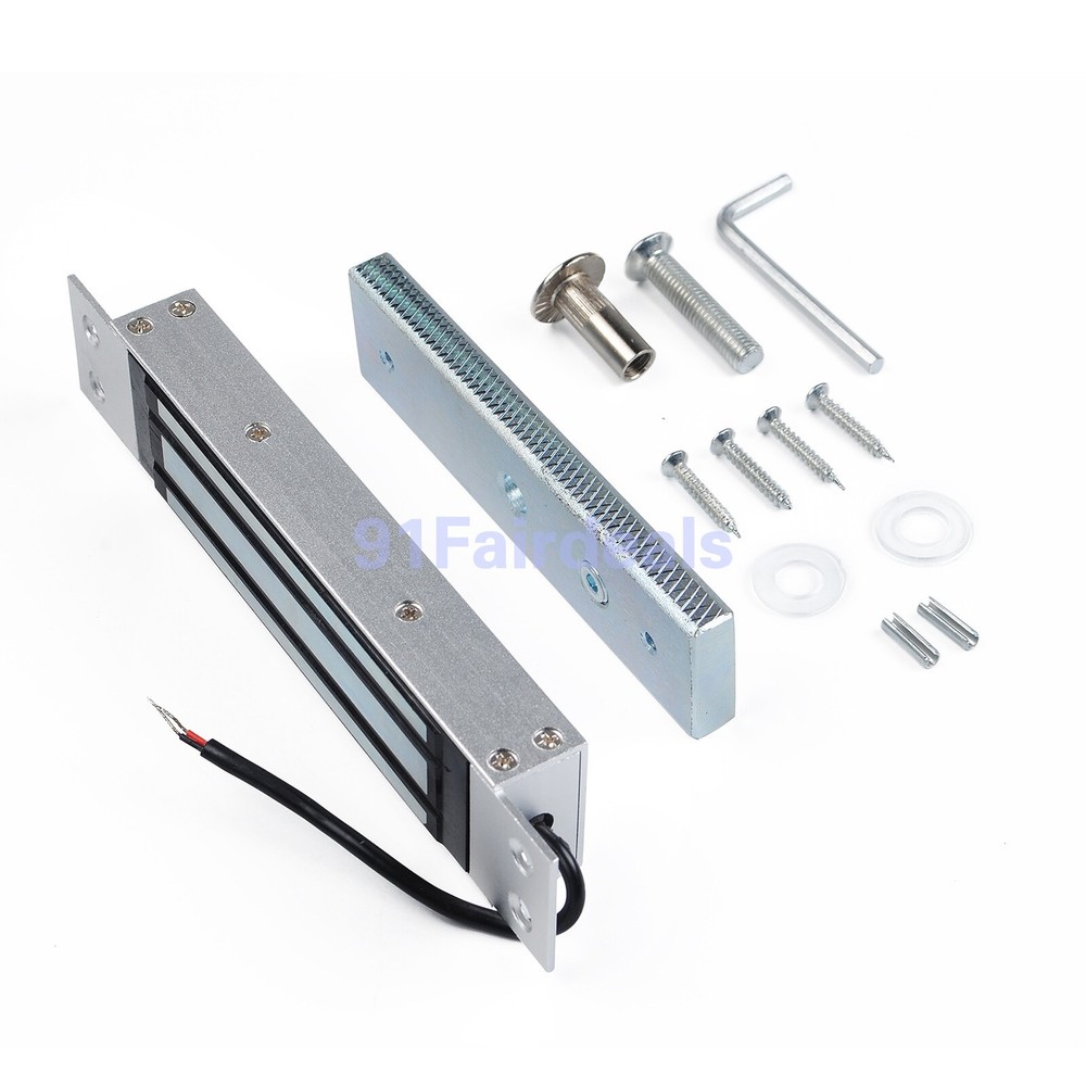 180kg/350lb Magnetic Lock Access Control Door Force Electromagnetic Lock Durable