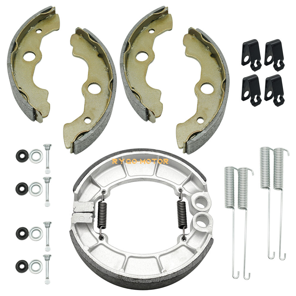 Front & Rear Brake Shoes Kit for Honda Foreman Rubicon 500 TRX500FA/FGA 2001-04